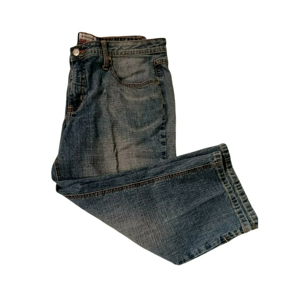 No Boundaries   Women's Stretch Jeans Junior's Size 15 MidRise   30.75"L x 39"W